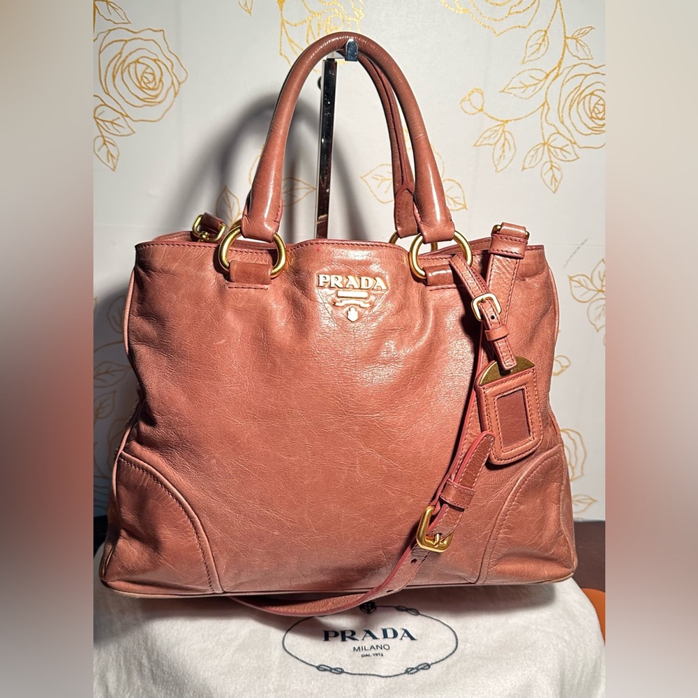 Prada Shiny Vitello Bag